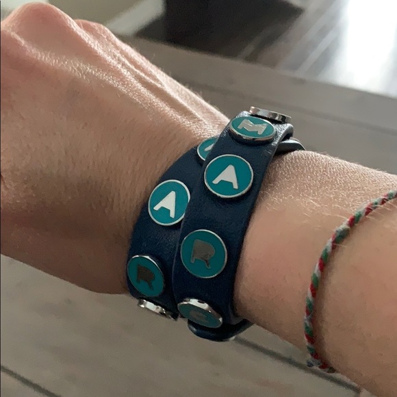 Marc by Marc Jacobs leather wrap bracelet - Picture 2 of 3